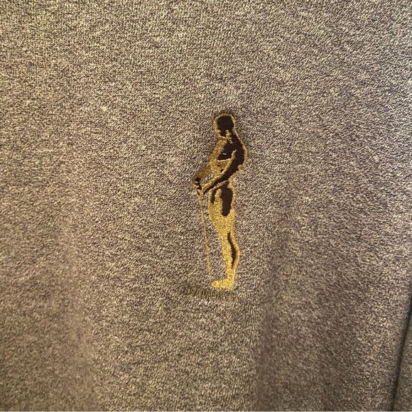 Vintage LEE Gray 74th Academy Awards Embroidery Crewneck Sweatshirt Size XL - Picture 3 of 8